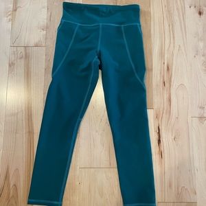 Emerald green old navy stretch pants leggings